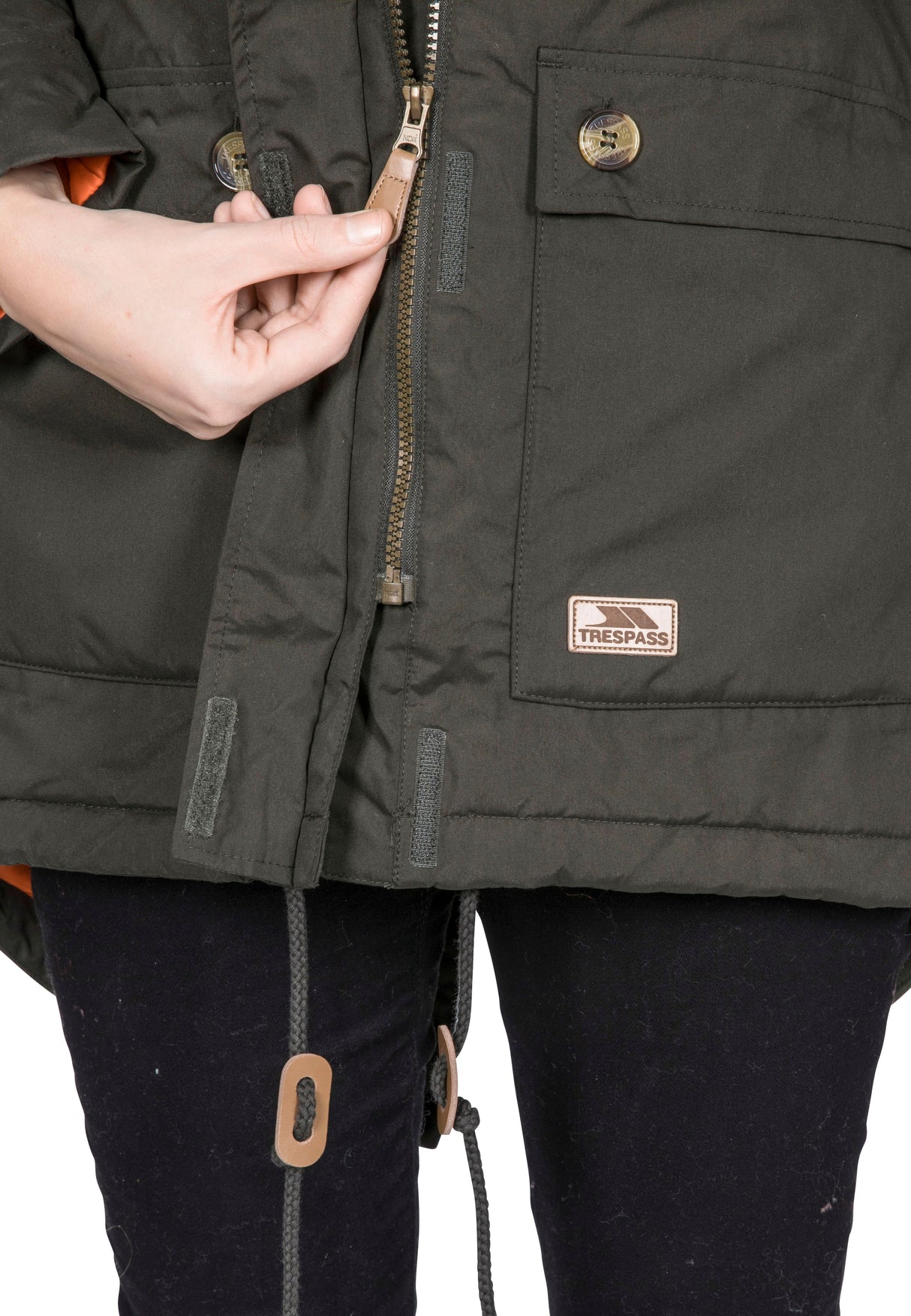 Clea - Dark Khaki - Trespass