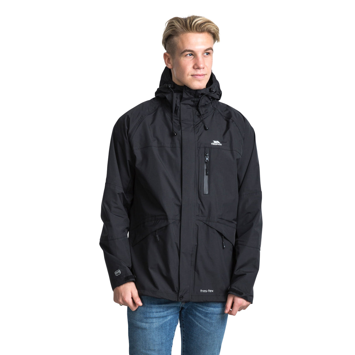 Corvo Jacket - Black - Trespass