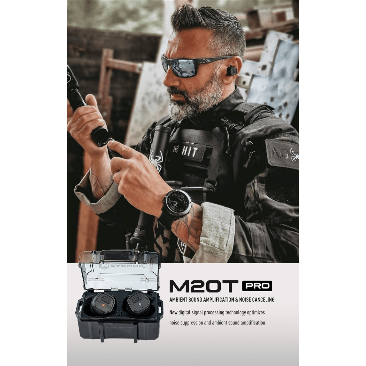 Earmor M20T - PRO Bluetooth in ear høreværn