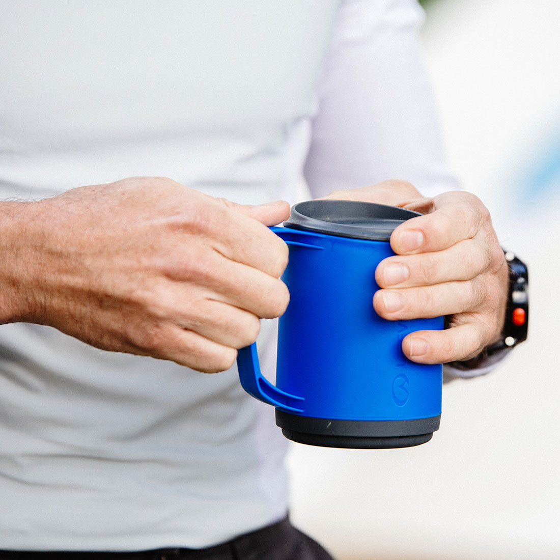 Ellipse Insulated Mug, Graphite - Life Venture