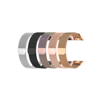 QuickFit® 20 urremme, Crememeleret nylon, Soft Gold hardware 2