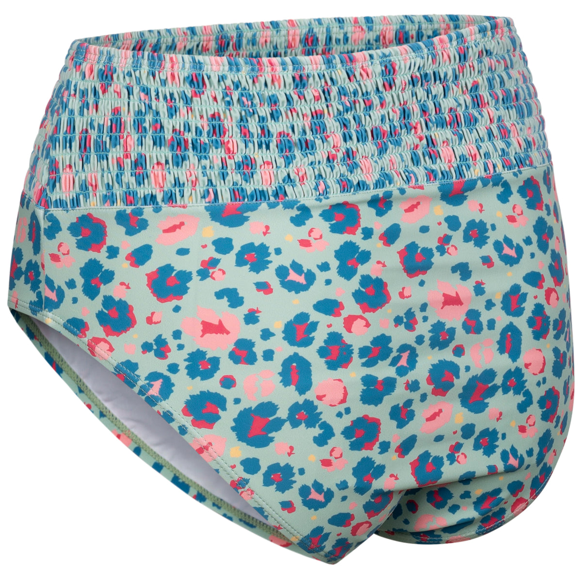 Eryn - Light Sage Abstract Leopard Print - Trespass