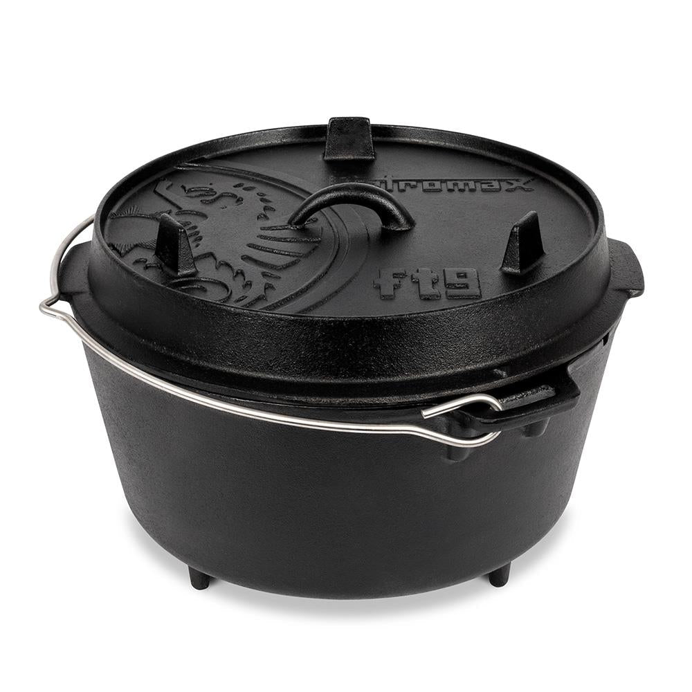 Petromax Dutch Oven ft9 med ben – 7,5 L støbejernsgryde