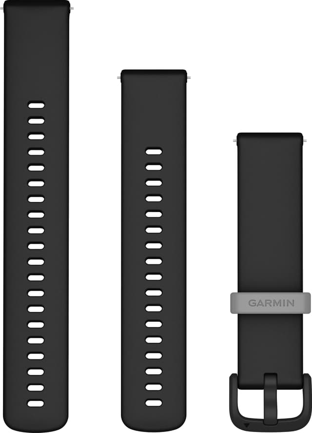 Quick Release remme (18 mm), Slate Grey/Sort ComfortFit stof 3