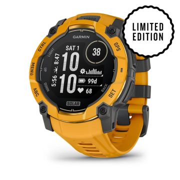 Instinct® 3 – 45 mm, AMOLED, Citrine med Citrine rem 2