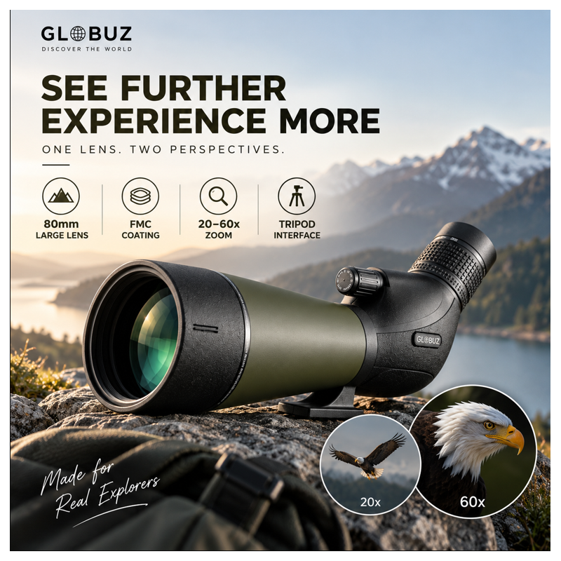 Globuz FEIRSH 20-60x80 Spotting Scope