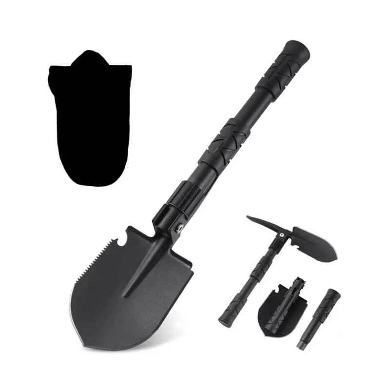 Globuz - Folding shovel with hack - Compact
