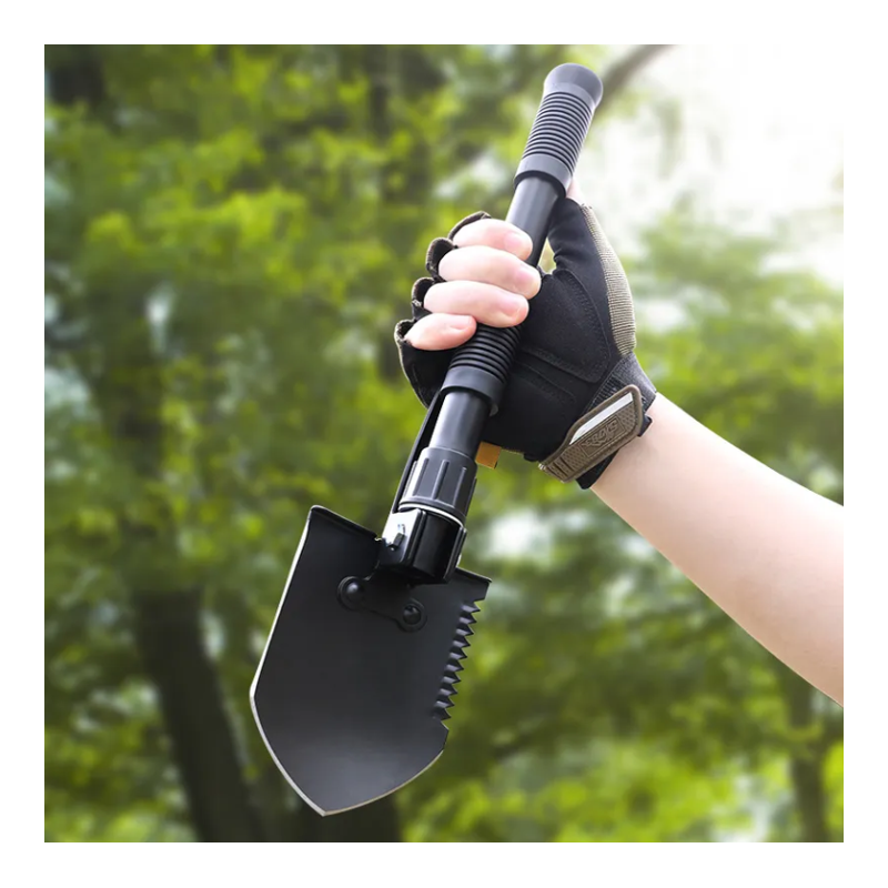Globuz - Folding shovel with hack - Compact