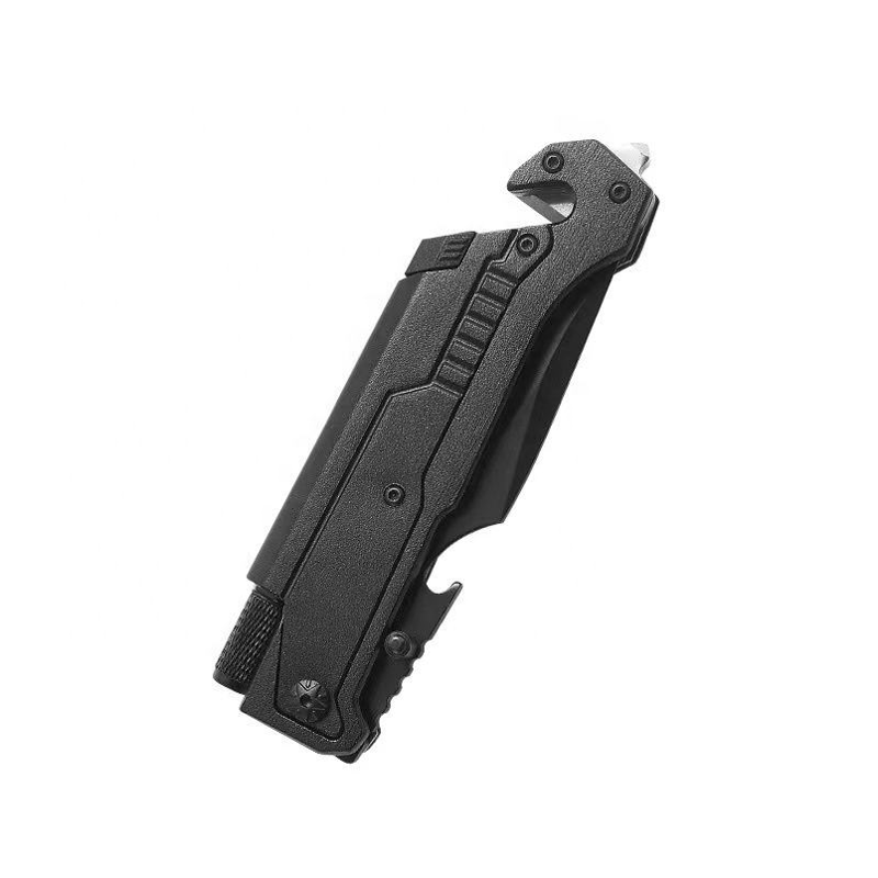 Globuz - Survival Knife with Fire Starter & Flashligh