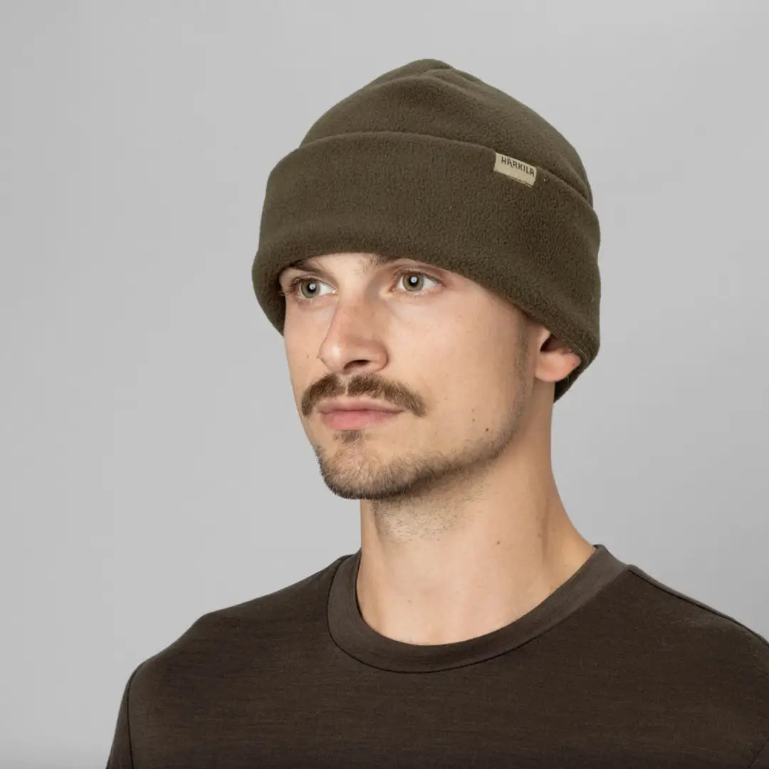 Trygve beanie Willow green - Härkila