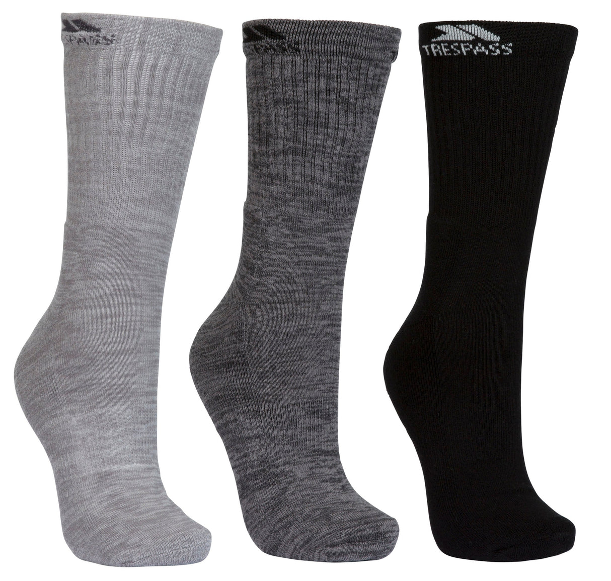 Jackbarrow - Carbon Melange / Stone Melange / Black - Trespass