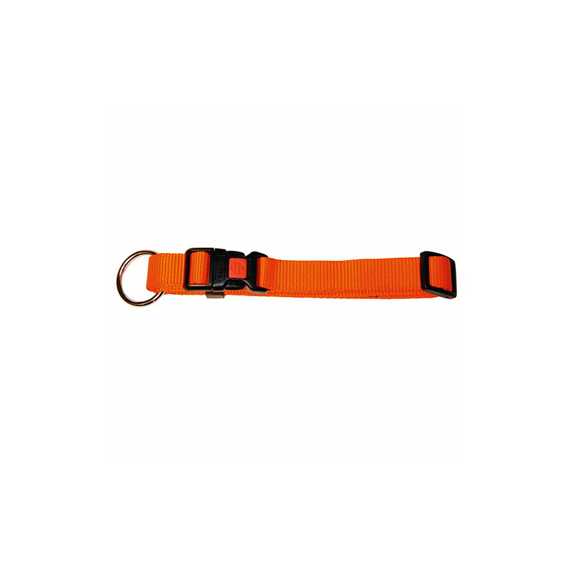 Halsbånd justerbar nylon - 10mm 20-35cm