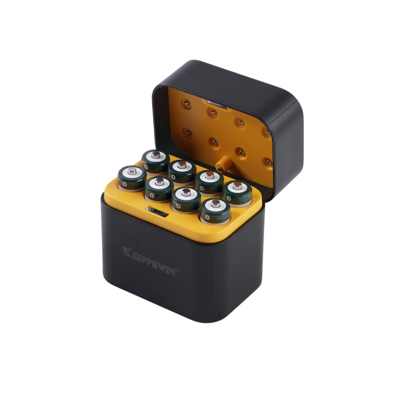 Keeppower i8 – 8 Rechargeable AA Batteries with Charger