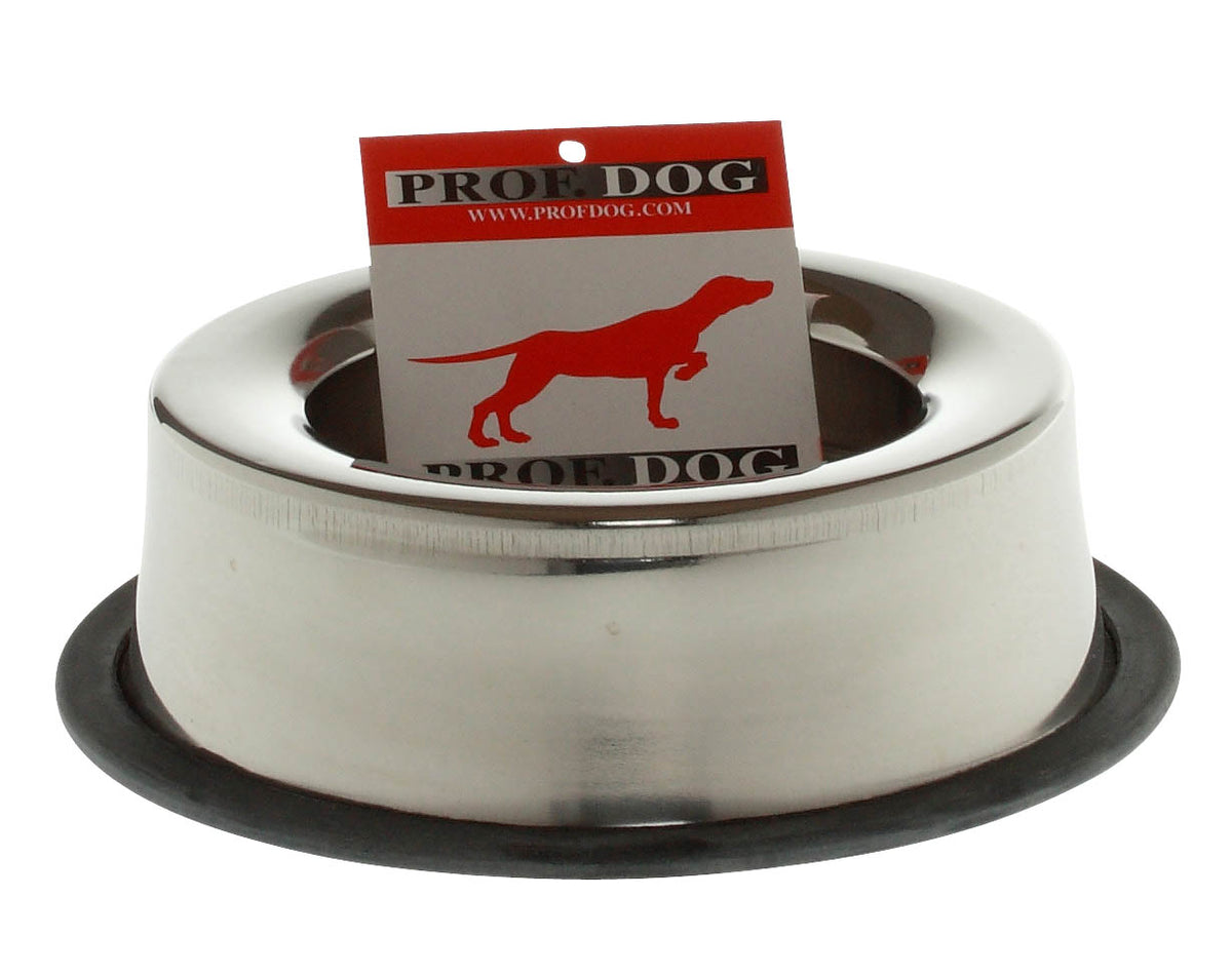 Anti spild skåle rustfri stål - PROF DOG 1.80 L