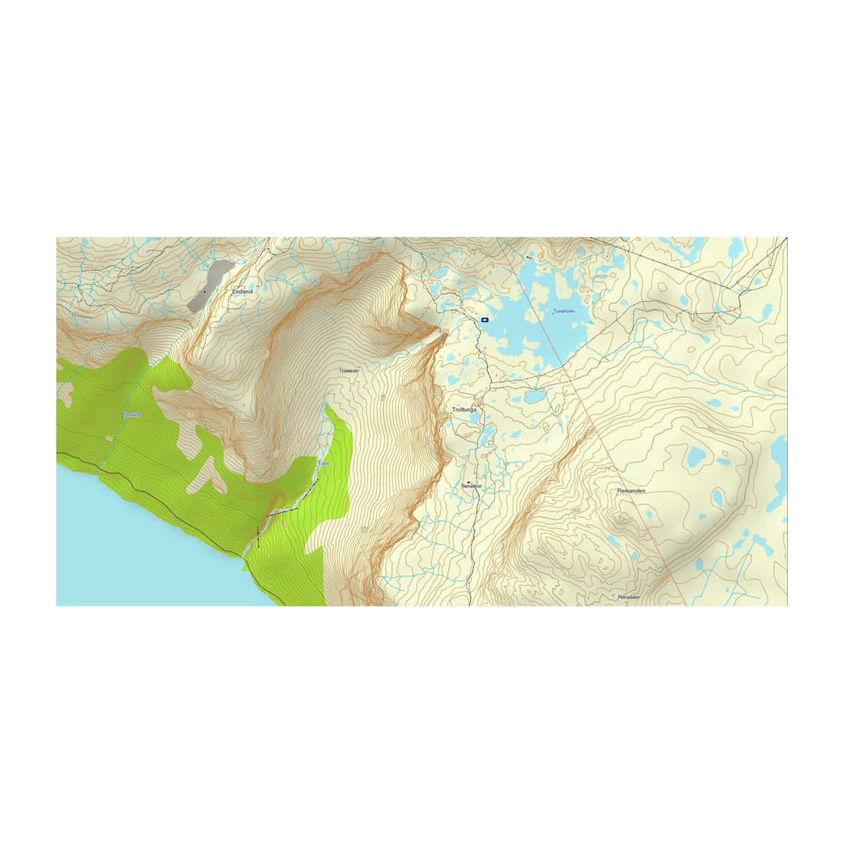 microSD™/SD™ card: TOPO Norway PRO