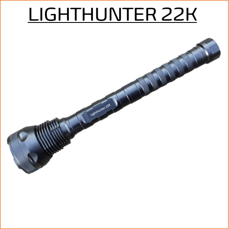 LightHunter 22K 22000 Lumen Stick flashlight
