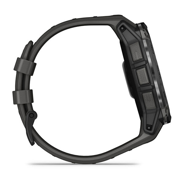 Instinct® 3 – 50 mm, AMOLED, Sort med Charcoal rem