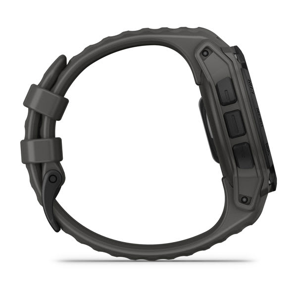 Instinct® E – 40 mm, Sort med Charcoal rem