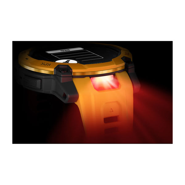 Instinct® 3 – 50 mm, Solar, Sunburst med Sunburst/Grey rem