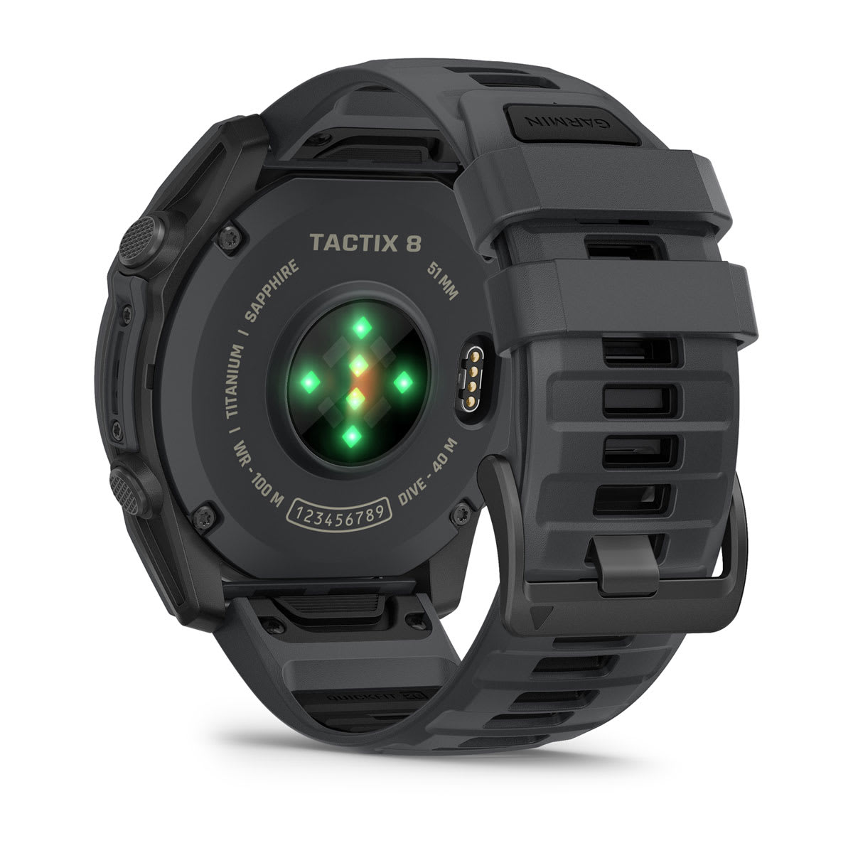 tactix® 8 – 51 mm, AMOLED, Cerakote® belægning, Inklusive Applied Ballistics Ultralight™ Solver og Slate Gray Cerakote® belægning
