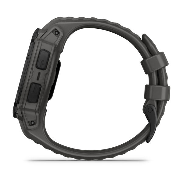 Instinct® E – 40 mm, Sort med Charcoal rem