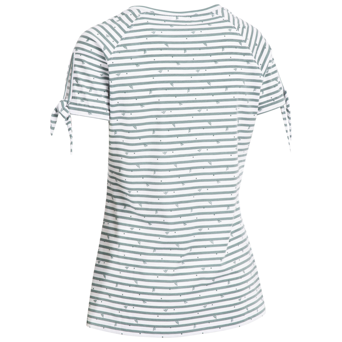 Penelope - Teal Mist Stripe Bee Print - Trespass