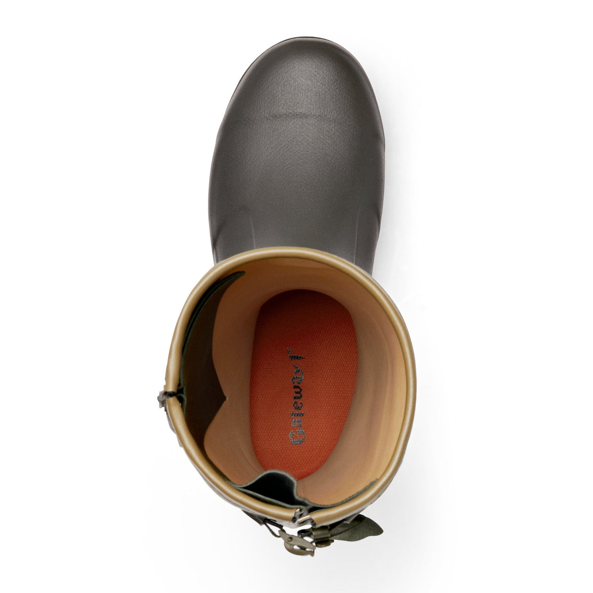 Str. 42 - Pheasant Game 18" leather side-zip - Black olive - Ombytningsvare