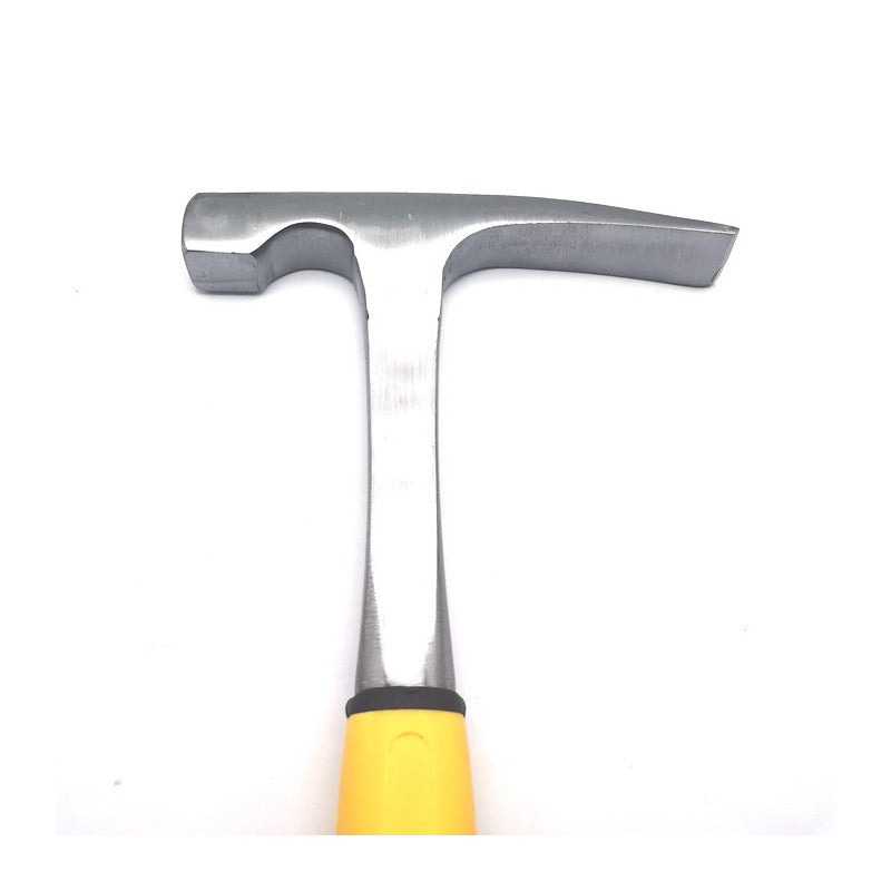 Stainless Steel Rock Pick Hammer - FLAT HEAD