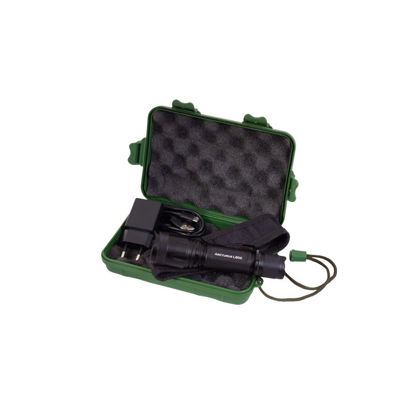 Arcturus Rechargeable Pocketflashlight - 600 Lumen.
