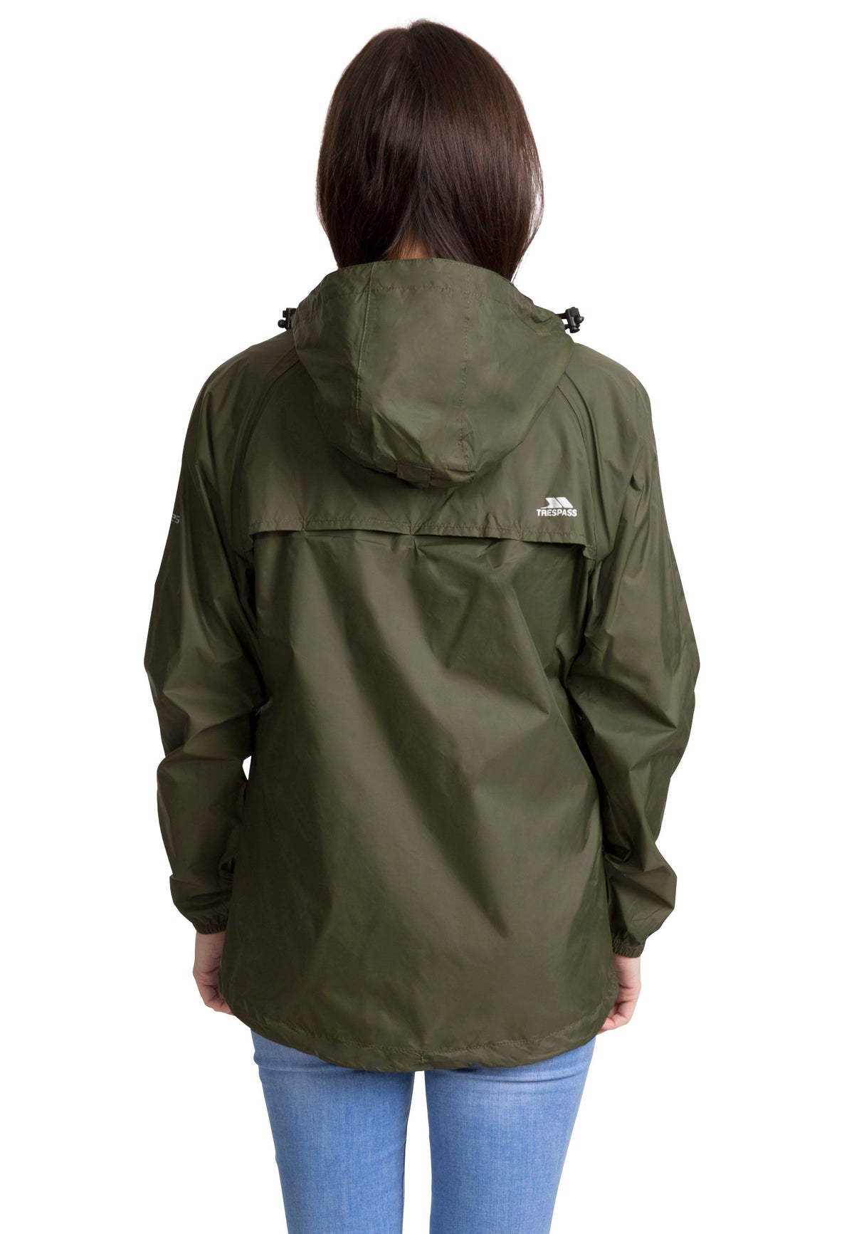 Str. XXS - Qikpac Female Jkt - Moss - Trespass - Ombytningsvare