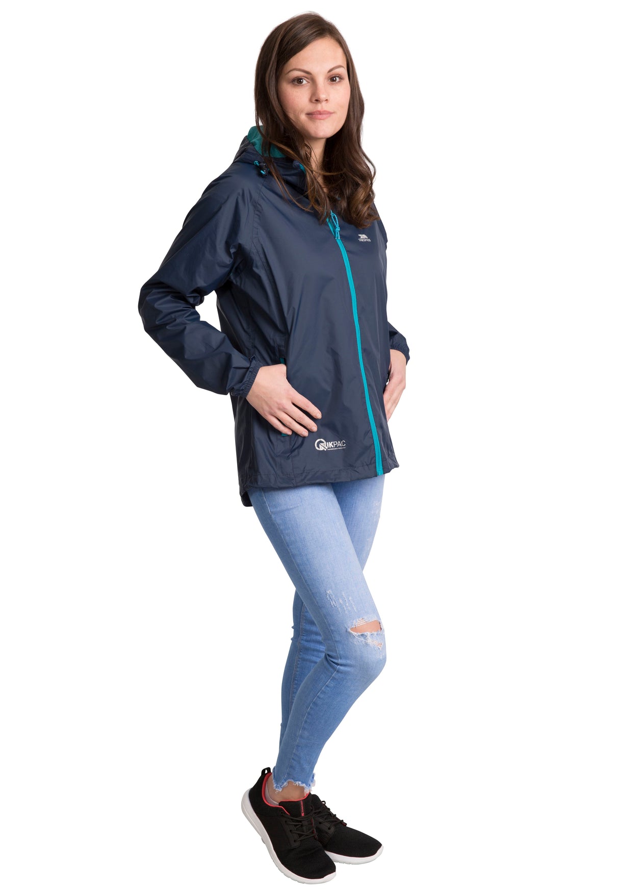 Qikpac Female Jkt - Navy - Trespass