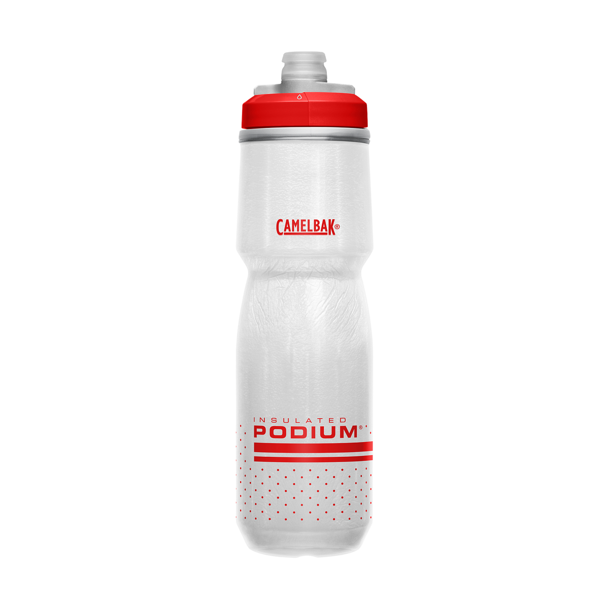 Podium Chill 24oz - Camelbak - Fiery Red/White