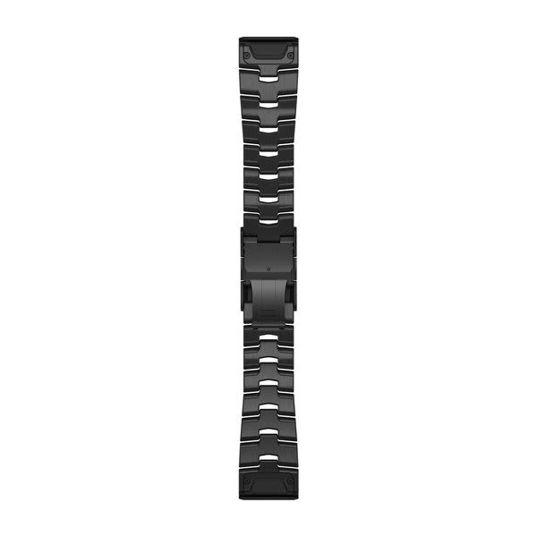 QuickFit® 26 urremme, Ventileret titaniumlænke, Carbon Grey DLC-belægning