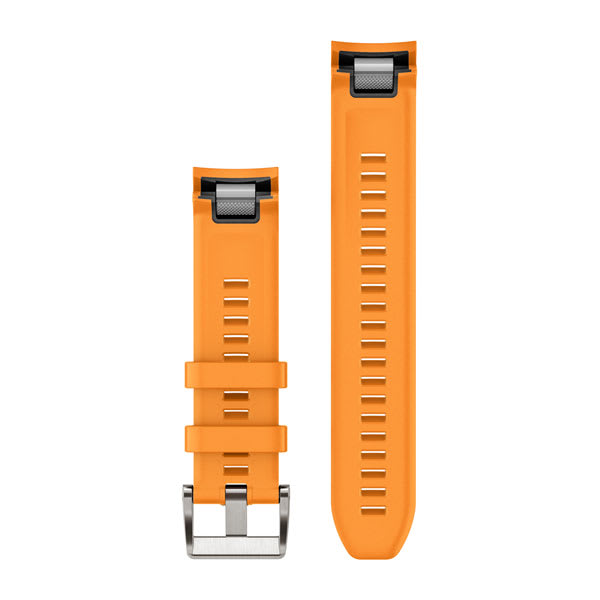 QuickFit® 22 urremme, Spark Orange silikonerem