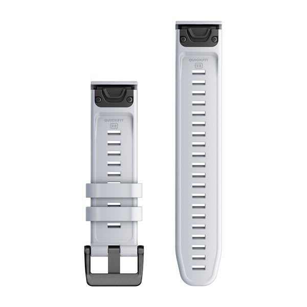 Quickfit 22 mm urremme, Whitestone silikone