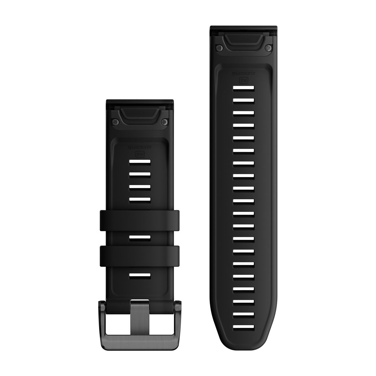 QuickFit® 26 urremme, sort silikone