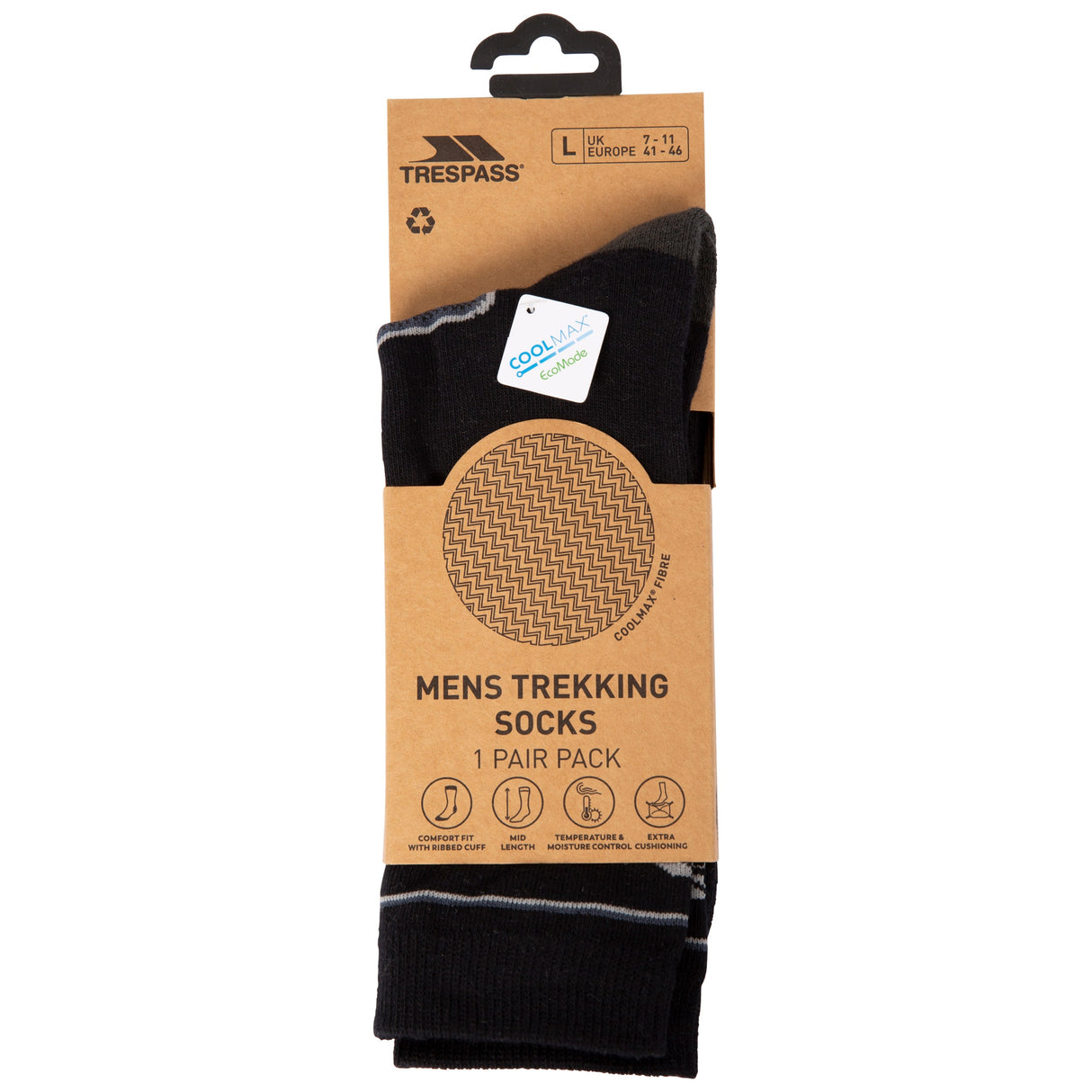 Rizzle Eco - Black - Trespass