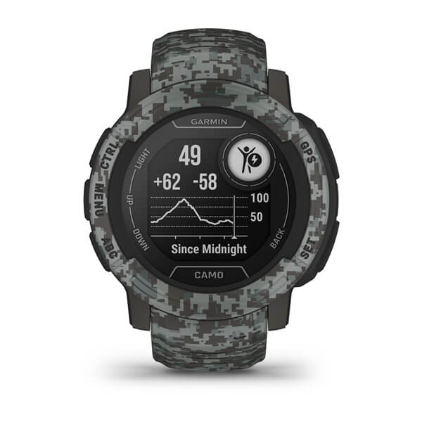 Instinct® 2 – Camo Edition, Graphite Camo