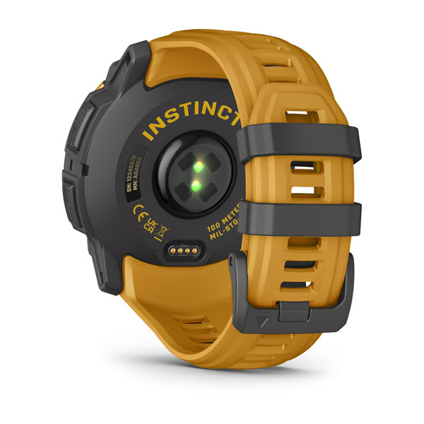 Instinct® 3 – 50 mm, Solar, Sunburst med Sunburst/Grey rem
