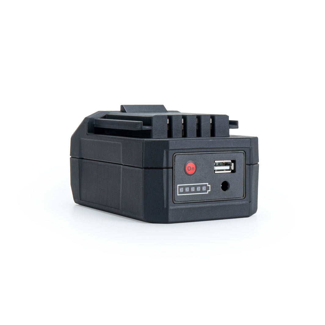Genopladelig batteripakke Li-Ion 77 Wh, med USB-A-udgang - Suprabeam