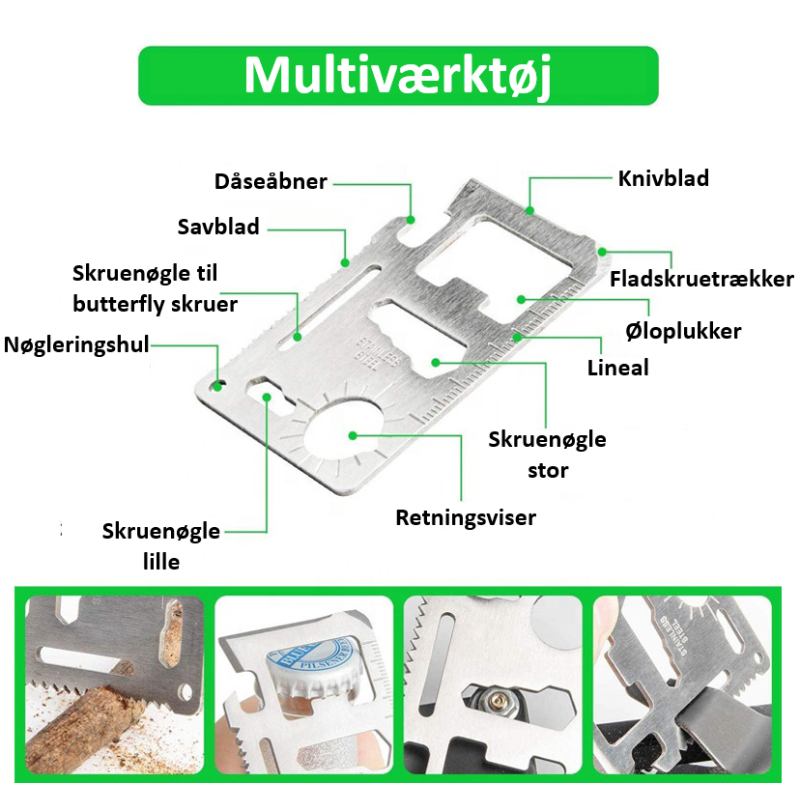 GLOBUZ - Survival kit - 18 items
