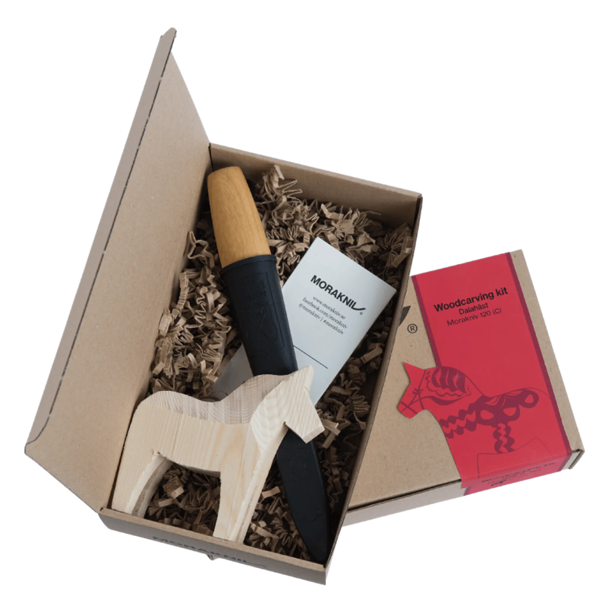 Woodcarving Kit Dala Horse (C) - Morakniv