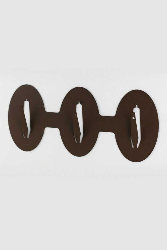 Torp Solution opsatsplade til 3 bukke Vandret - oval / Corten