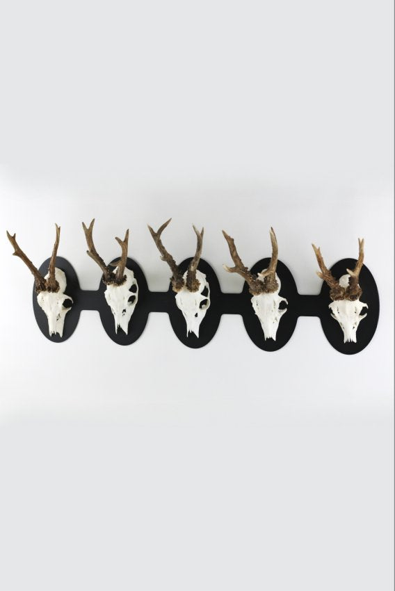 Torp Solution opsatsplade til 5 bukke Vandret - oval / Sort