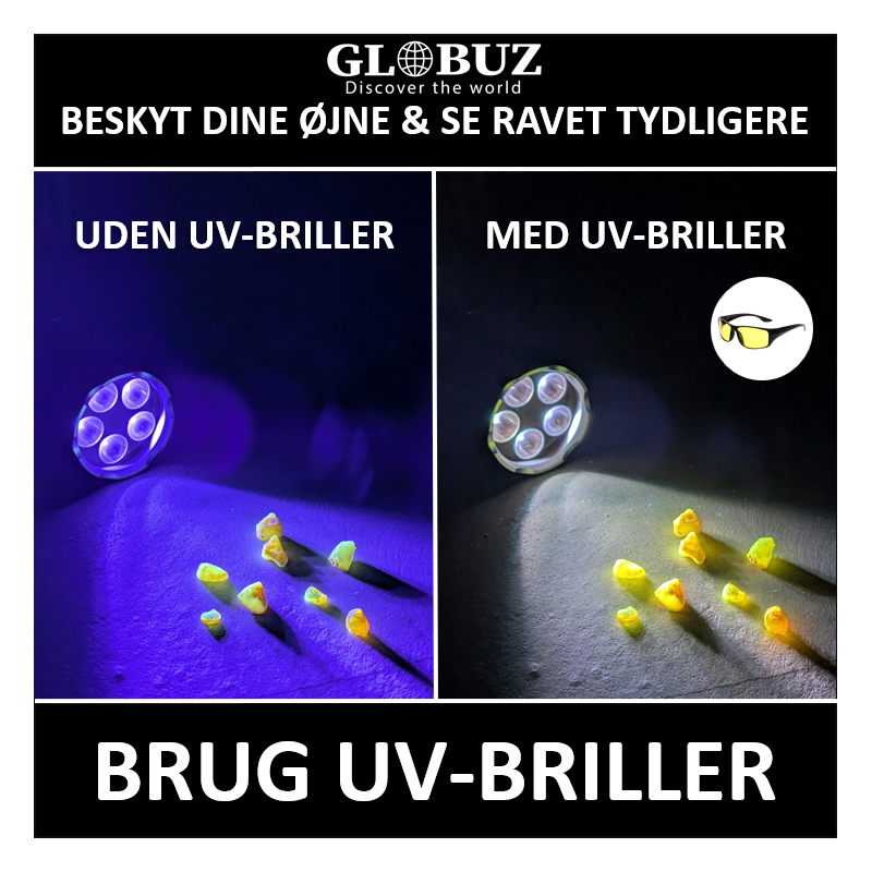 UV goggles w/pouch - Deluxe