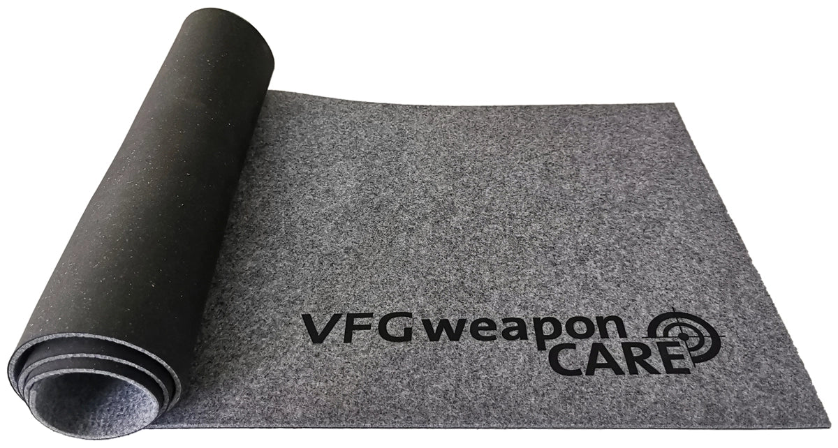 VFG renseunderlag i filt 1000mm x 300 x 6 (for geværer)
