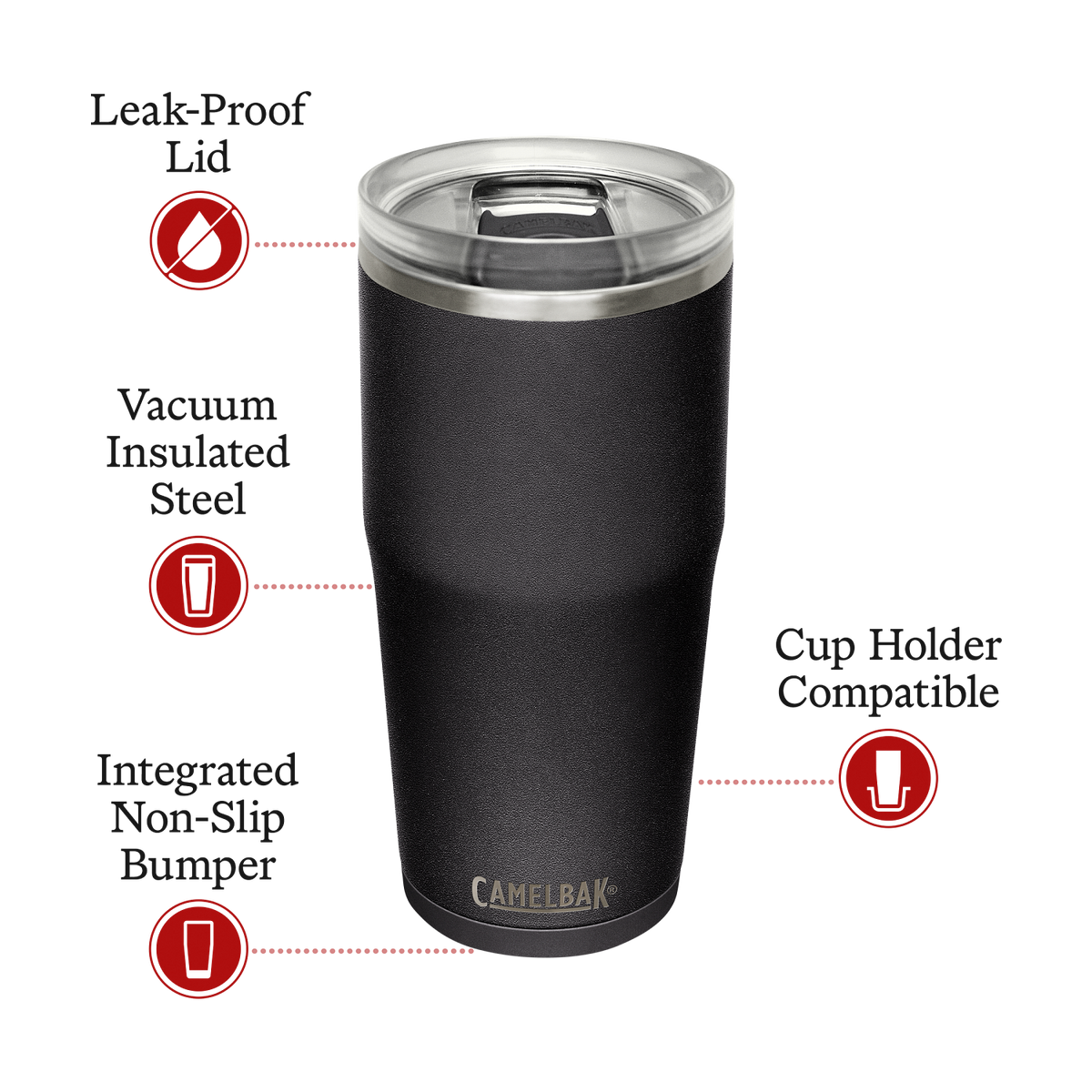 Thrive Tumbler, VSS 30oz - Camelbak - BLACK