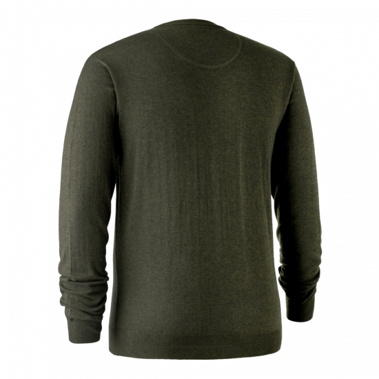 Kingston Strik med rund hals - Green - Deerhunter
