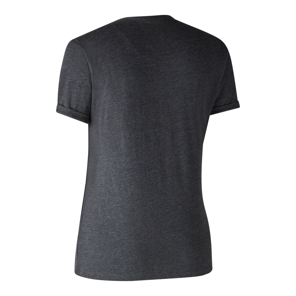 Ladies Basis 2-pak T-shirt Adventure - Green Melange - Deerhunter