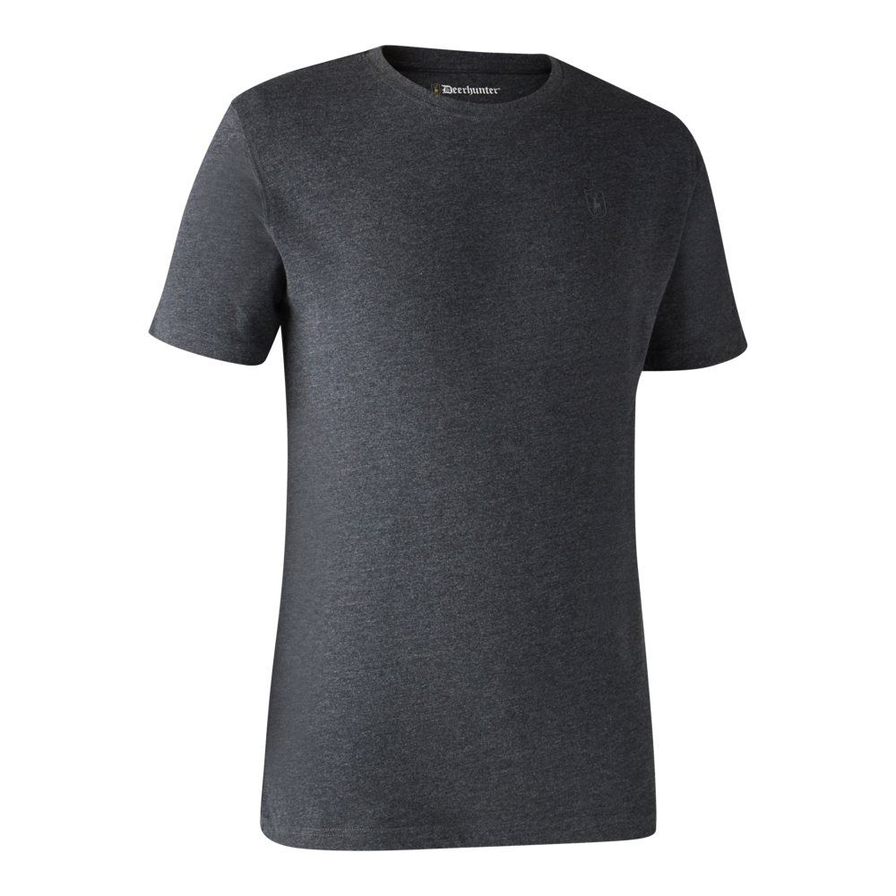 Basis 2-pak T-shirt Adventure Green Melange - Deerhunter